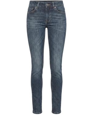 Dondup Jeans ,Blauw ,Katoen Monroe Skinny Jeans