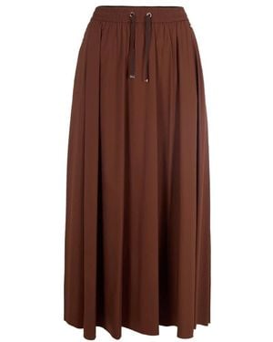 Herno Midi Skirts - Brown