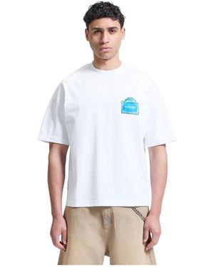 RETERNITY Tops ,Wit ,Katoen Rue De Paris T-Shirt