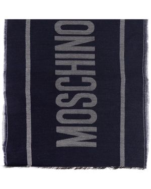 Moschino Winter Scarves - Azul