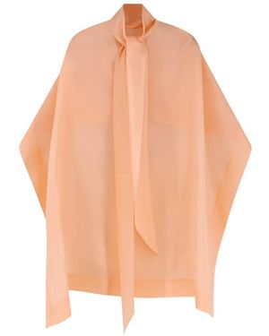 Alberta Ferretti Mantella - Naturel