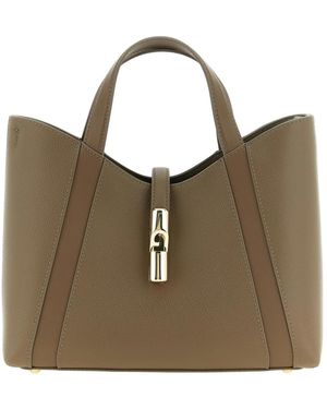 Furla Goccia S Tote - Groen