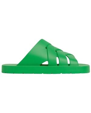 Bottega Veneta Padded Slide - Grün