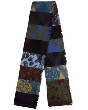 Dries Van Noten Winter Scarves - Blu
