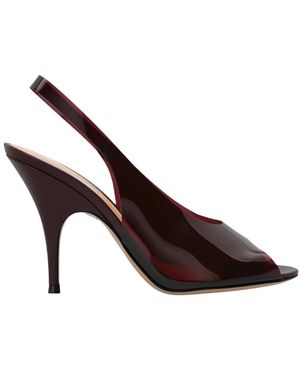 Gianvito Rossi Amelie Heeled Sandalen - Braun