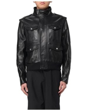 Balmain Leather Jackets - Noir