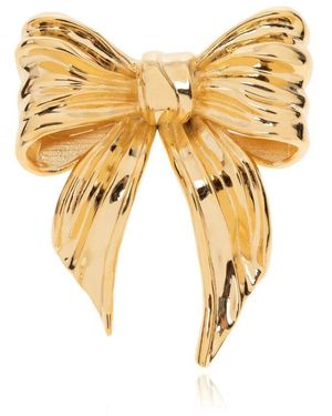 Dolce & Gabbana Bogenförmiger brosche - Mettallic