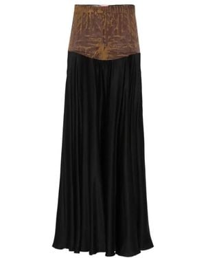 DIESEL Maxi Skirts - Black