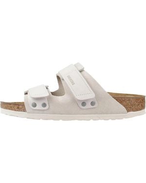Birkenstock Sliders - Blanco