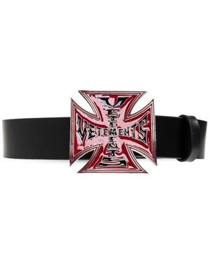 Vetements Belts - Rosso