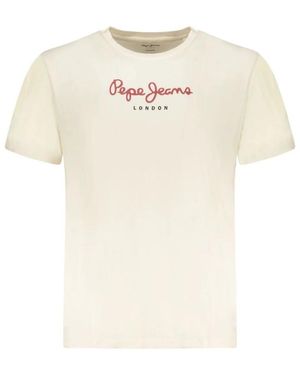 Pepe Jeans T-Shirts - Natural