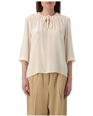 Liviana Conti Blouses - Natural