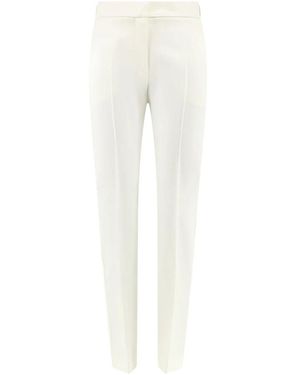 Max Mara Slim-Fit Trousers - White