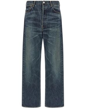 Visvim Straight Fit Jeans - Blue