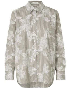 Masai Overhemden ,Groen ,Shirts - Grijs