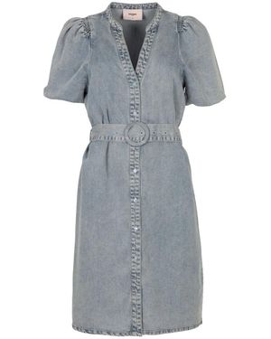 Freebird by Steven Shirt Dresses - Gris