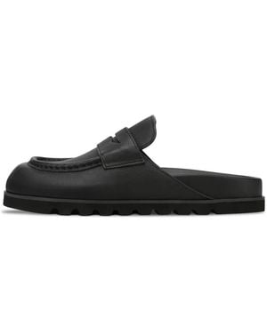 Naked Wolfe Mules - Black
