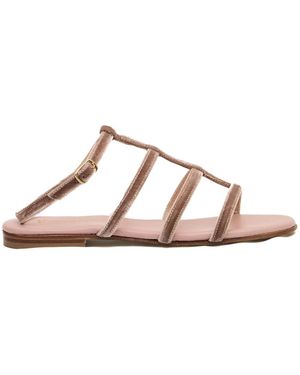 Paola Fiorenza Flat Sandals - Pink