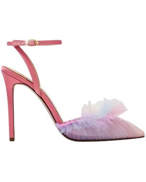 Andrea Wazen Court Shoes - Pink