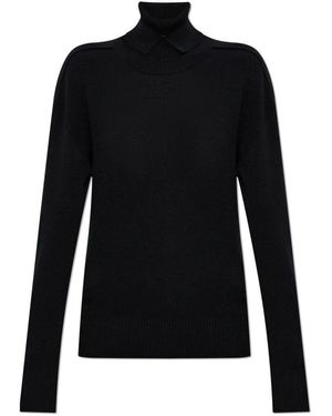 Burberry Wollrollkragen - Schwarz