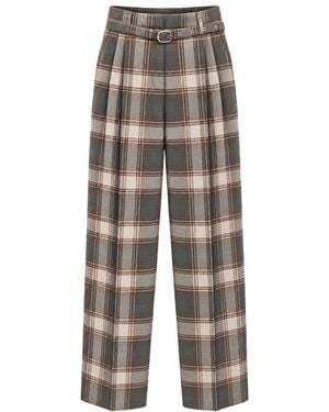 MEIMEIJ Wide Trousers - Gris