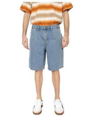 Vans Korte Broeken ,Blauw ,Denim Bermuda Denim Jeans