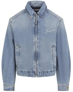 Jacquemus La Veste De-Nîmes Canevas Jacket - Blauw