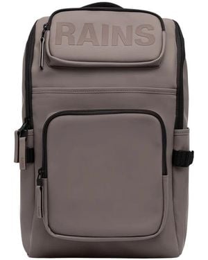 Rains Tassen ,Bruin ,Texel Cargo Rugzak W3 - Grijs