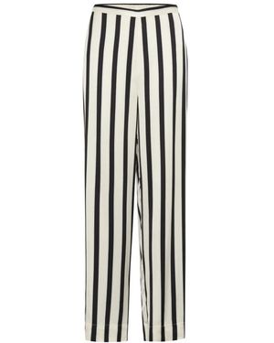 Soaked In Luxury Straight Trousers - Multicolore