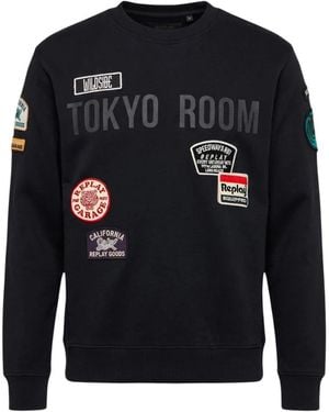 Replay Sweatshirts - Blue