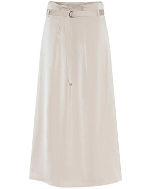 Bruuns Bazaar Midi Skirts - Natural