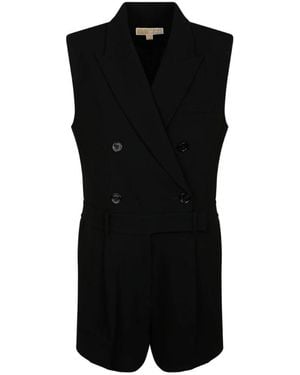 Michael Kors Playsuits - Black