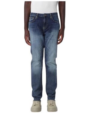 ARMANI EXCHANGE Slim Fit Stretch Denim Jeans - Blauw