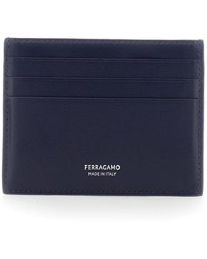 Ferragamo Florence Geldbörsen Kollektion - Blau