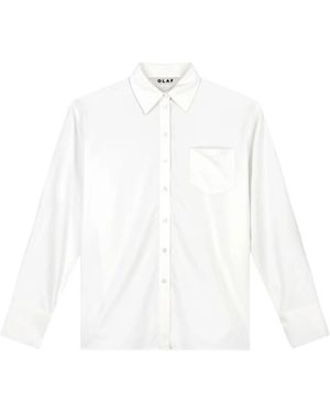 OLAF HUSSEIN Shirts - Bianco