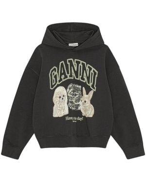 Ganni Hoodies - Noir