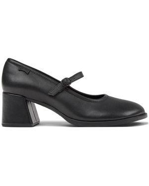 Camper Schoenen ,Zwart ,Leer Mary Jane Pump