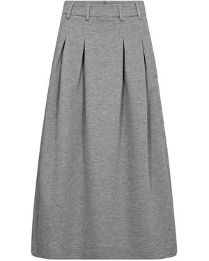 co'couture Midi Skirt - Grau