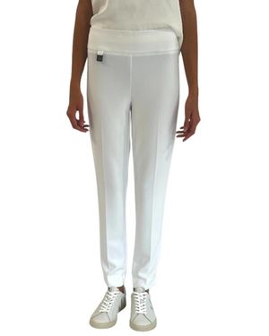 Joseph Ribkoff Slim-Fit Trousers - Wit