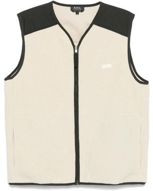 A.P.C. Waistcoats - Natural