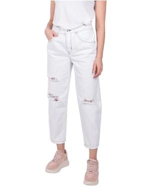 DRYKORN Loose Fit Jeans - White