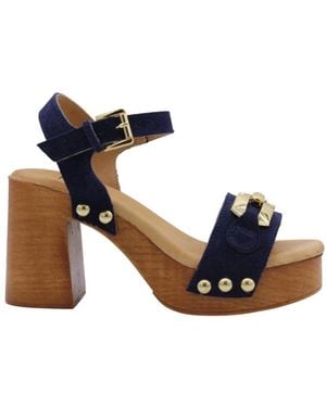 E mia High Heel Sandals - Blue