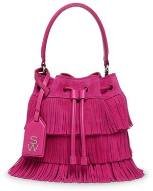 Stuart Weitzman Bucket Bags - Rosa
