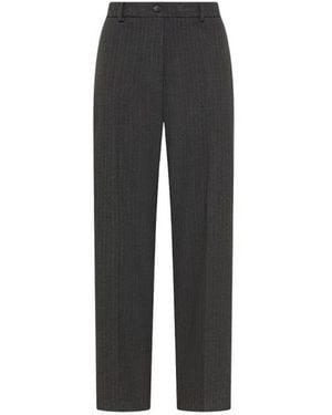 Seventy Straight Trousers - Negro