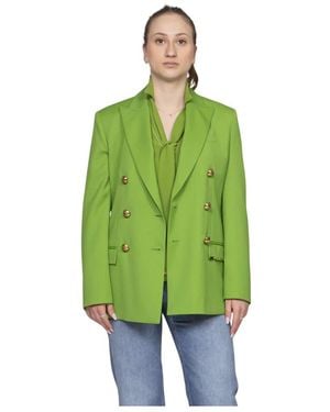 Elisabetta Franchi Blazers - Green
