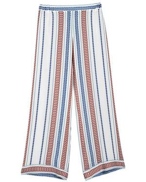 Zeus+Dione Straight Trousers - Blue