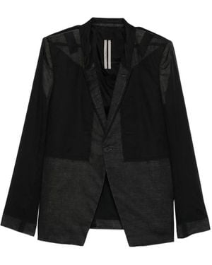 Rick Owens Blazers - Black