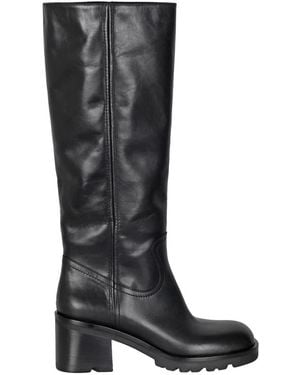 Strategia High Boots - Black