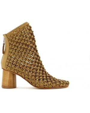 Elena Iachi Heeled Boots - Brown