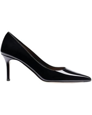 Parallèle Schoenen ,Zwart ,Leer Yumba Pump